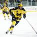 Michigan junior right wingman Luke Moffatt skates with the puck in the third period of the game against Ferris State on Friday, Mar. 1. Daniel Brenner I AnnArbor.com